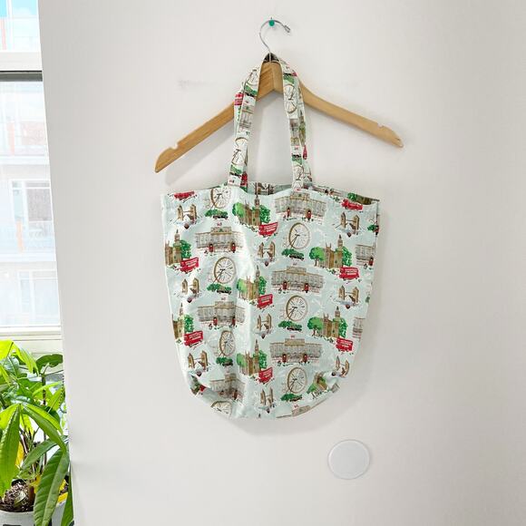 Cooperative United Kingdom Graphic Canvas Tote Bag - Picture 1 of 5